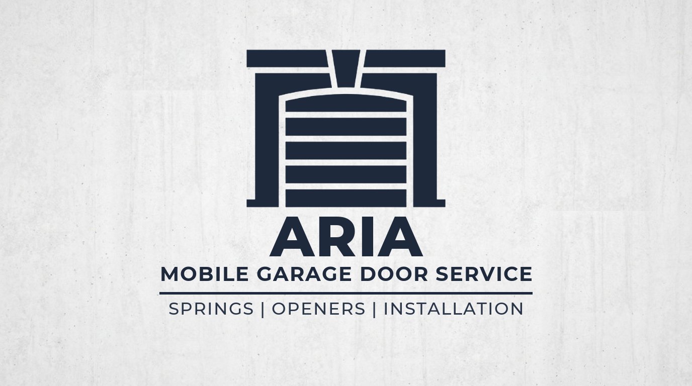 Aria Mobile Garage Door Service Logo